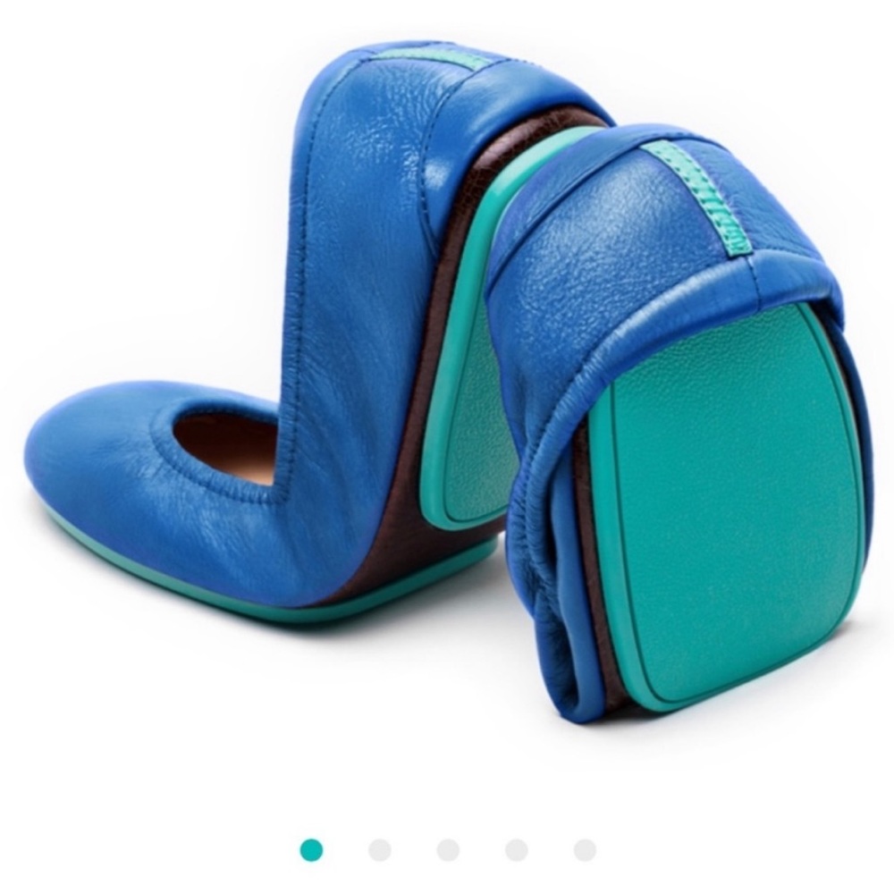 Cobalt Blue Tieks Foldable Flats